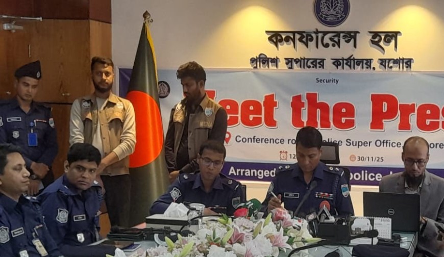 যশোরকে নিরাপদ ও মাদকমুক্ত রাখতে সাংবাদিকদের  সহযোগিতা চাইলেন নবাগত পুলিশ সুপার