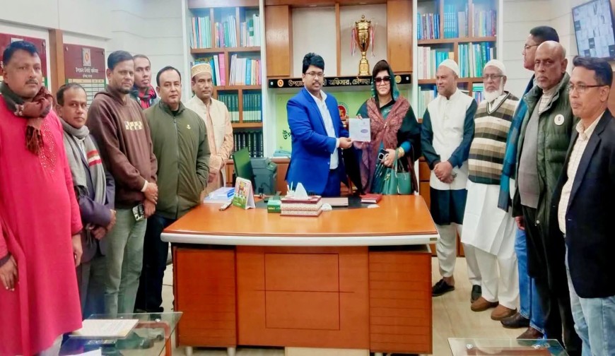 যশোর-২ আসনে বিএনপি প্রার্থীর মনোনয়নপত্র গ্রহণ