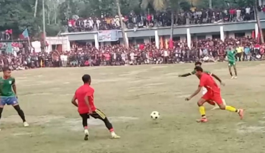 অভয়নগরে তরিকুল ইসলাম স্মৃতি ফুটবলে নড়াইল একাদশ চ্যাম্পিয়ন