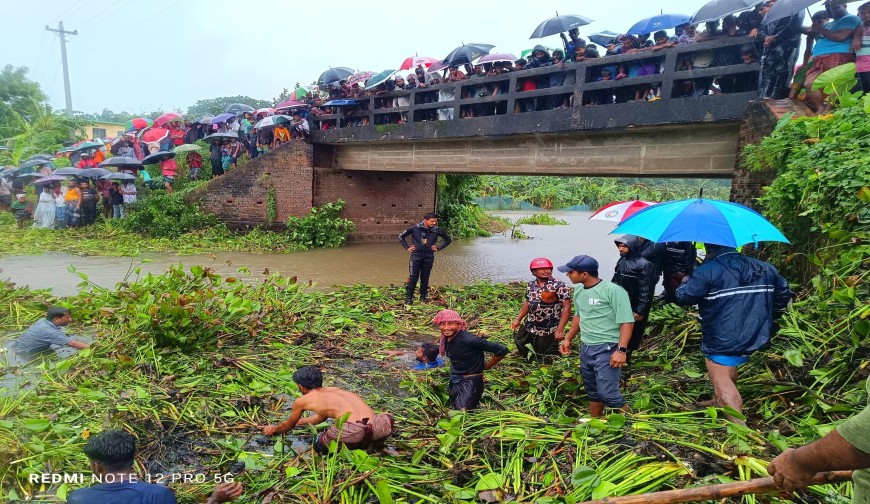 কালীগঞ্জে নদীতে ঝাঁপ  দিয়ে শিশু নিখোঁজ