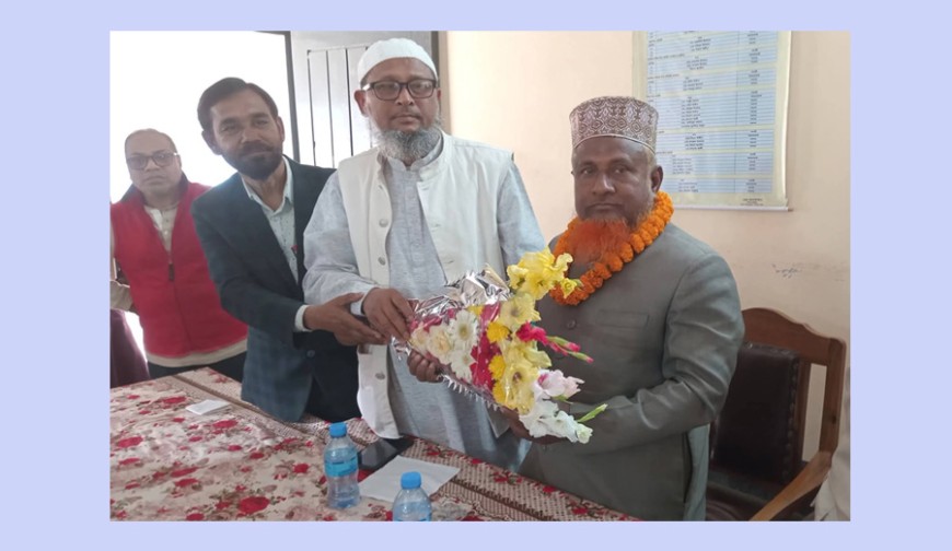 চৌগাছা কামিল মাদ্রাসার অধ্যক্ষের বিদায় ও ভারপ্রাপ্ত অধ্যক্ষের যোগদান