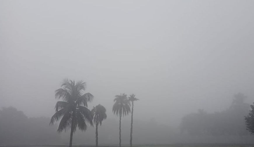 কুয়াশায় ঢাকা যশোরের সকাল: আশ্বিনের শেষেই শীতের আগমনী