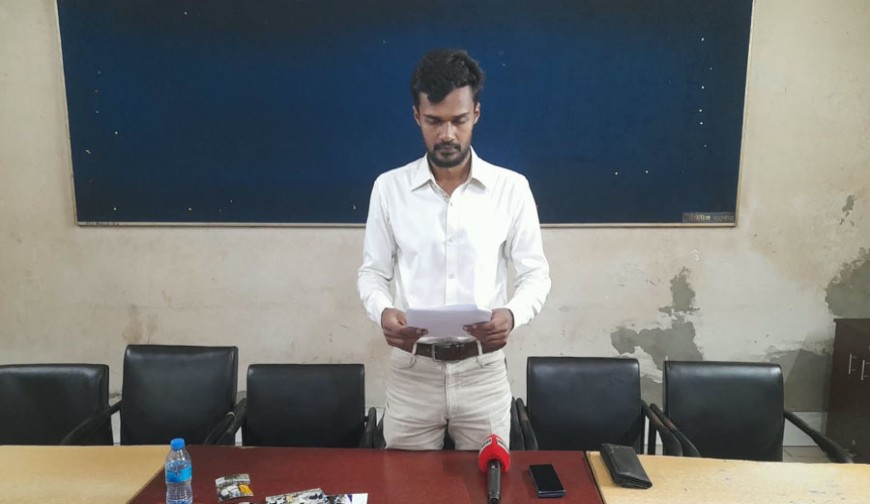 যশোরে হামলা ও মিথ্যা মামলায় হয়রানির অভিযোগে তামিমের সংবাদ সম্মেলন