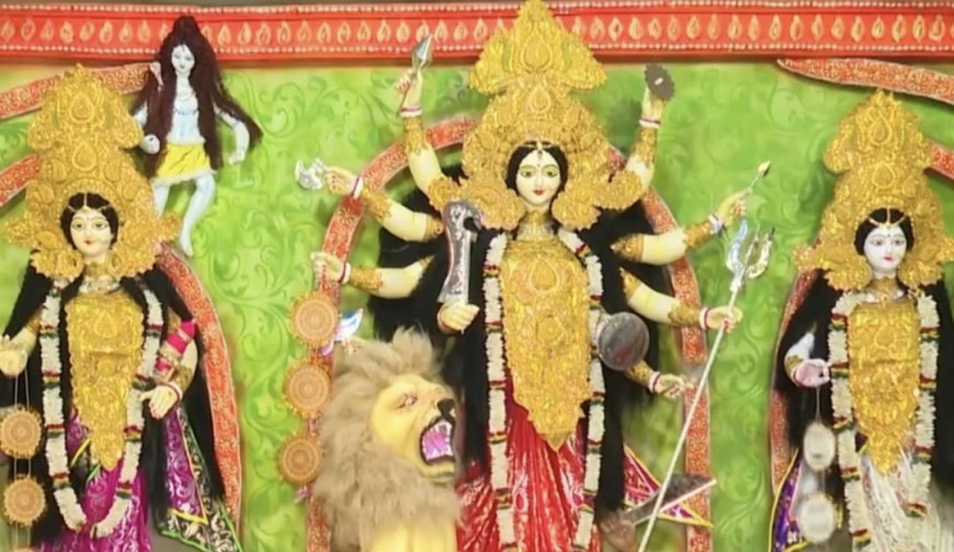 কোটচাঁদপুরে ৪৯ মণ্ডপে দুর্গোৎসবের প্রস্তুতি