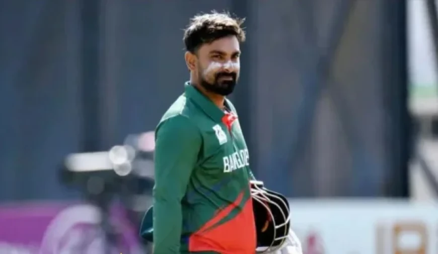 চোটে পড়ে ত্রিদেশীয় সিরিজ থেকে ছিটকে গেলেন লিটন