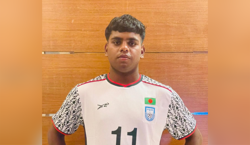 লাল-সবুজের জার্সিতে জর্ডান যাচ্ছেন কোটচাঁদপুরের ফটিক