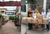 ডেঙ্গু মোকাবিলায় নাভারণ স্বাস্থ্য কমপ্লেক্সে শার্শা প্রশাসন ও পৌরসভার চিকিৎসাসামগ্রী সরবরাহ