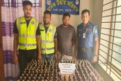 শার্শায় ২০০ বোতল অবৈধ কফ সিরাপসহ যুবক গ্রেপ্তার