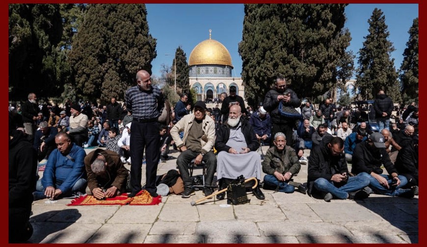 রমজানের প্রথম জুমায় আল-আকসায় ৮০ হাজার মুসল্লি