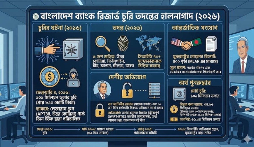 ৬ দেশের ৭০ জন চিহ্নিত,  আতিউরসহ ১০ কর্মকর্তা অভিযুক্ত