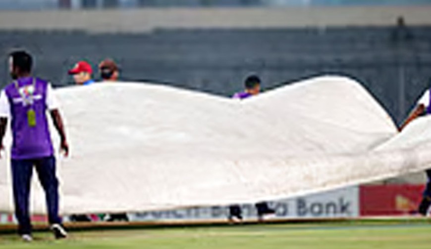 বজ্রসহ বৃষ্টিতে খেলা বন্ধ, ২৭ রানে ৩ উইকেট নেই বাংলাদেশের