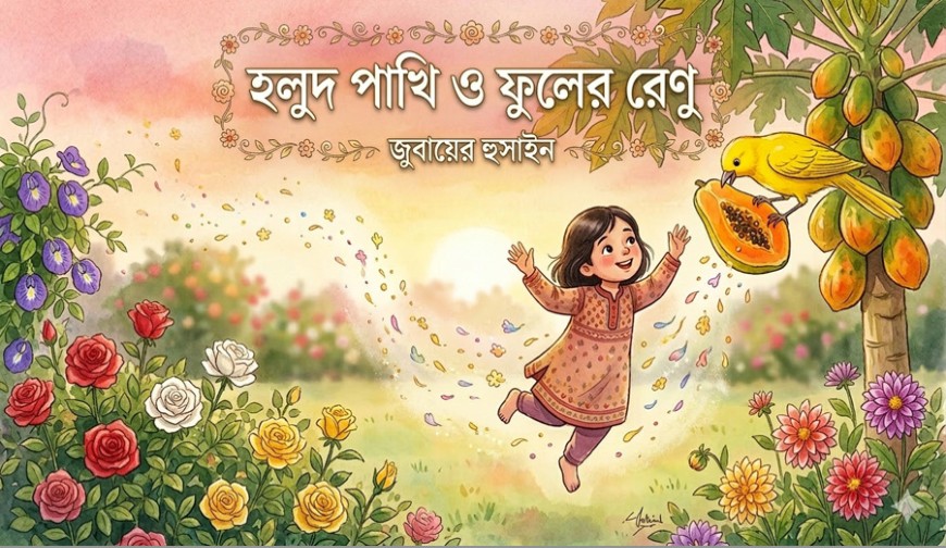 জুবায়ের হুসাইনের গল্প হলুদ পাখি ও ফুলের রেণু