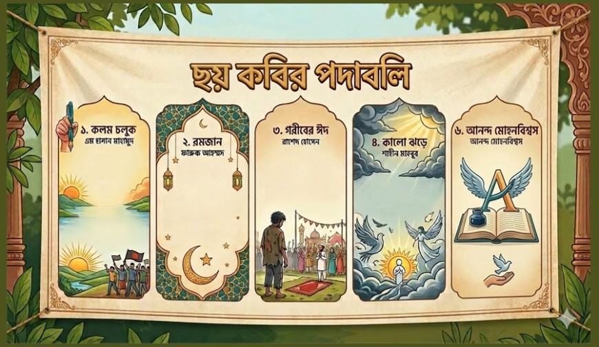 ছয় কবির পদাবলি