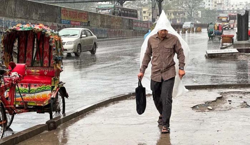 রাজধানীতে ঈদের আগেই ঝড়-বৃষ্টি