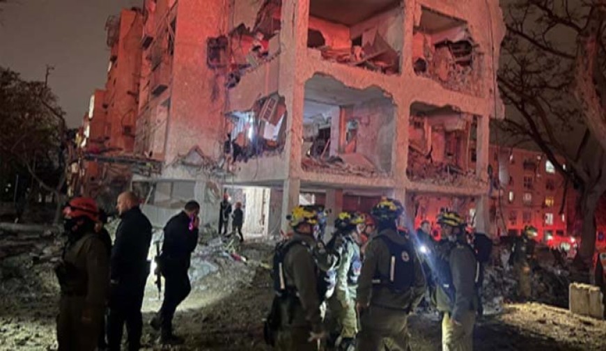 ইসরাইলি আধুনিক প্রতিরক্ষা ব্যবস্থা ব্যর্থ করে ইরানি ক্ষেপণাস্ত্র হামলা, আহত ৭৫