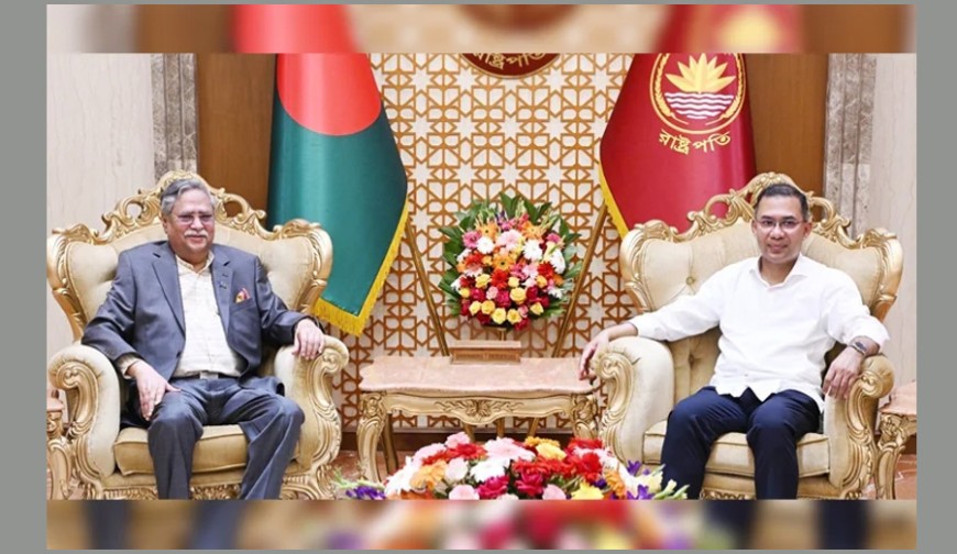 স্বাধীনতা দিবস উপলক্ষ্যে বঙ্গভবনে রাষ্ট্রপতির সঙ্গে প্রধানমন্ত্রীর সাক্ষাৎ