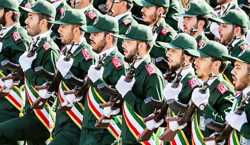 যুদ্ধের নিয়ন্ত্রণে ইরানের রেভোল্যুশনারি গার্ডস কোর