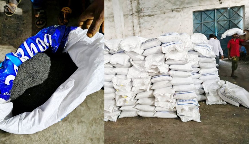 ঘাসের নামে  নিষিদ্ধ পাট বীজ বেনাপোলে বড় চালান জব্দ