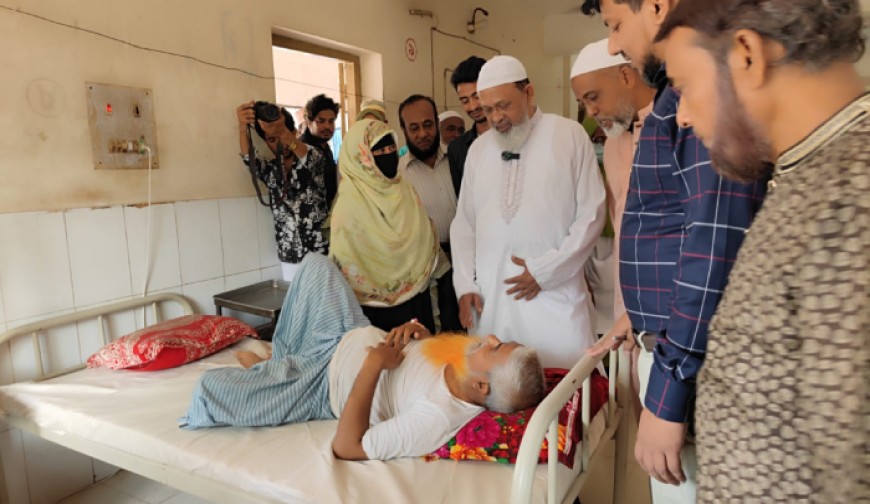 অভয়নগর স্বাস্থ্য কমপ্লেক্স পরিদর্শন করলেন এমপি গোলাম রসুল