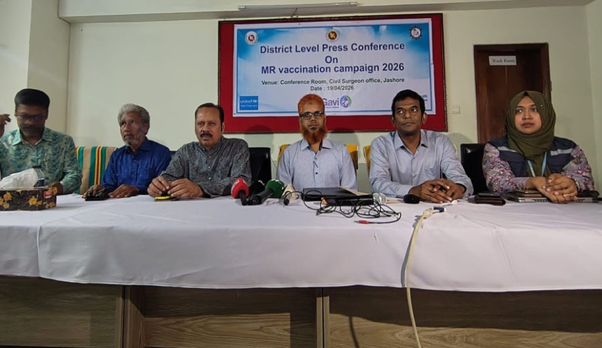 কাল থেকে যশোরে হাম-রুবেলা টিকাদান ক্যাম্পেইন, লক্ষ্যমাত্রা ২ লাখ ৮৪ হাজার শিশু