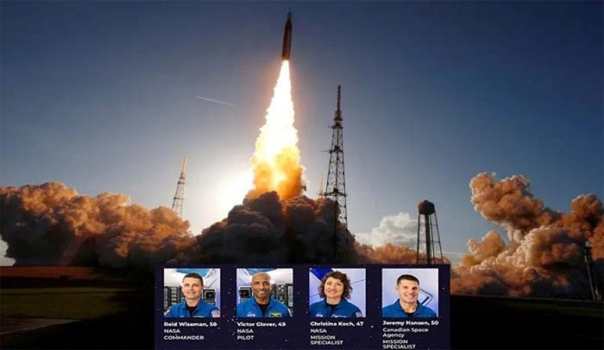 ৫০ বছর পর চাঁদের পথে নির্ভীক ৪ নাবিক