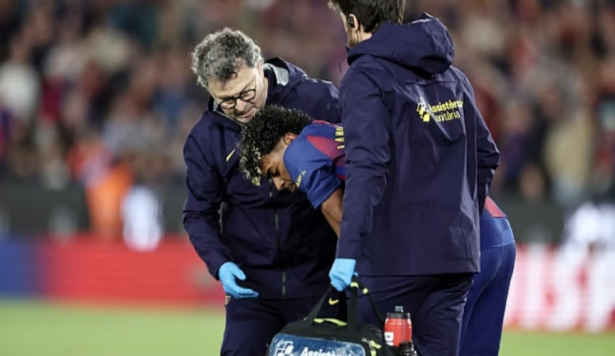 ইয়ামালের ইনজুরি: বার্সার জয়োৎসবের মাঝে দুশ্চিন্তার মেঘ