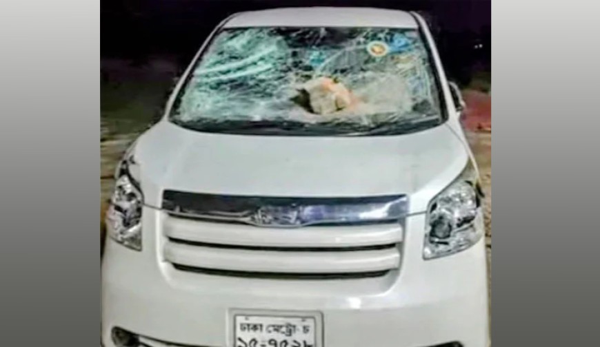 নেত্রকোনায় জামায়াত এমপি’র উপর হামলা, গাড়ি ভাংচুর: বিএনপির বিরুদ্ধে অভিযোগ