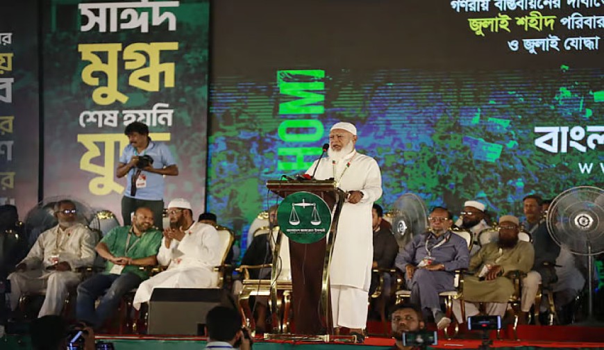 বিএনপি ফ্যাসিবাদের রাস্তা ধরে হাঁটা শুরু করেছে: জামায়াত আমির