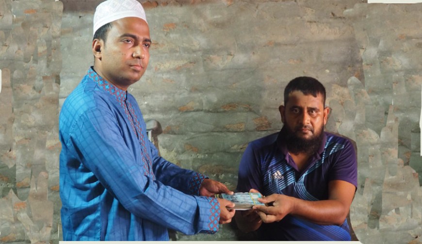 বিপন্ন মানবতার পাশে প্রশাসন ও প্রবাসীরা: ইন্তাজুলের চিকিৎসায় মিলল ৬০ হাজার টাকা