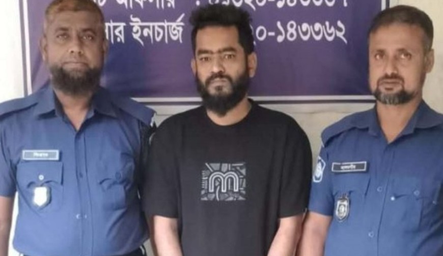 অভয়নগরে ২০ লাখ টাকা চাঁদা দাবির মামলার প্রধান আসামি রাব্বি গ্রেপ্তার