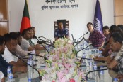 পশুর হাট ইজারাদারদের সাথে  পুলিশ প্রশাসনের  আলোচনা সভা