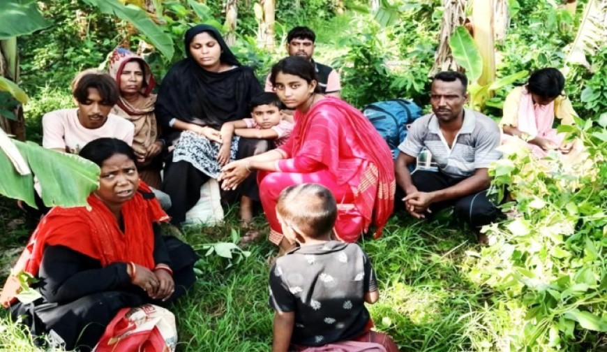 ভারত থেকে অনুপ্রবেশ, দর্শনায় নারী-শিশুসহ আটক ১০
