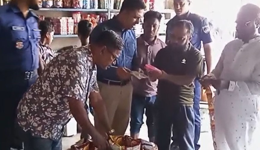 শিশু খাদ্যে ভেজাল, শার্শার বিসমিল্লাহ স্টোরকে লাখ টাকা জরিমানা