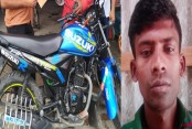ধানকাটা শ্রমিকের ছদ্মবেশে কৃষকের মোটরসাইকেল চুরির অভিযোগ