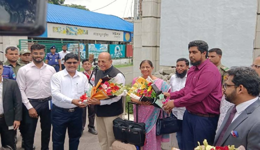 বেনাপোল দিয়ে বাংলাদেশে এলেন ভারতের নতুন হাইকমিশনার দিনেশ ত্রিবেদী