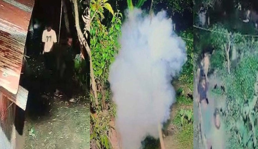 এলাকার আধিপত্য বিস্তার নিয়ে খোলাডাঙ্গায়  বোমা হামলা