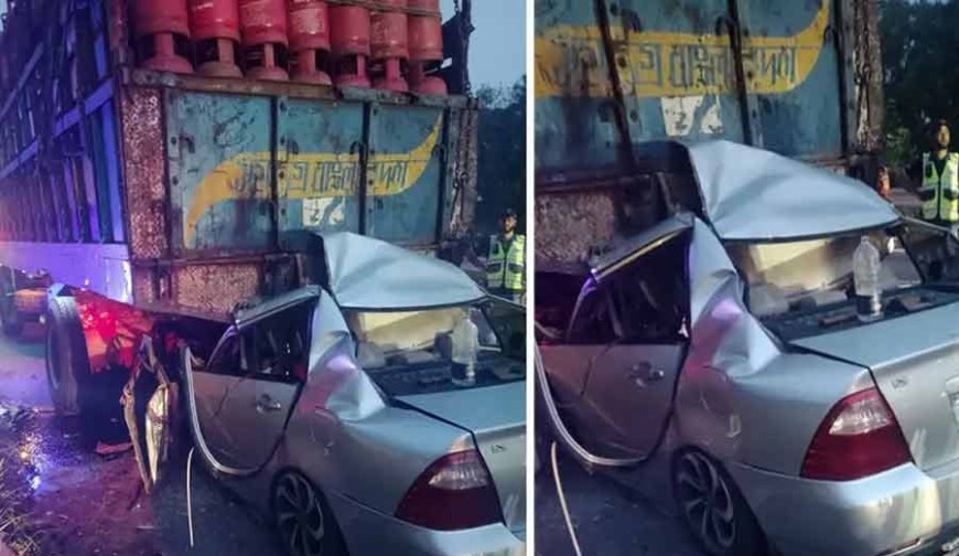 প্রবাসী ছেলেকে নিয়ে ফেরার পথে দুর্ঘটনা, ঝিকরগাছার একই পরিবারের ৪জনসহ নিহত ৫