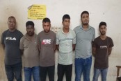 ইজিবাইক ছিনতাইয়ের ঘটনায় আটক ৬ জন কারাগারে