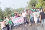 বাঘারপাড়ায় নিষিদ্ধ ছাত্রলীগের মিছিল, ৬ জন আটক