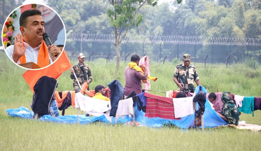 শুভেন্দুর দাবি, ‘৪৮০০ জনকে বাংলাদেশে পাঠানো হয়েছে’