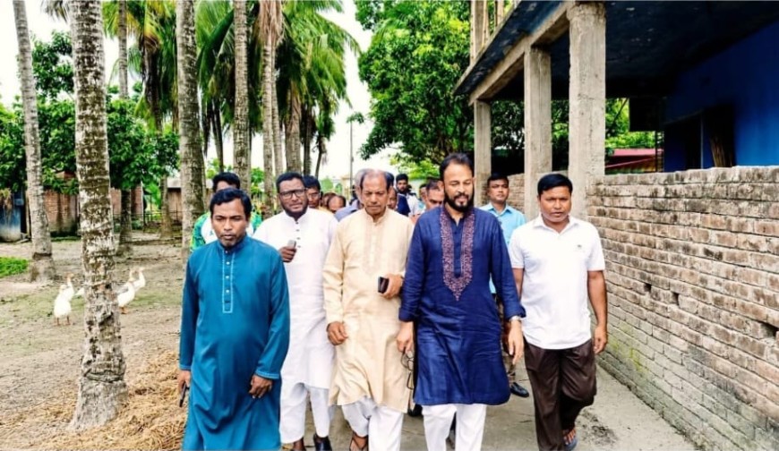 ডিহি ইউনিয়নে বিএনপি নেতা  লিটনের মতবিনিময়