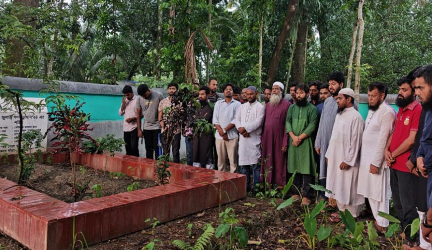 কেশবপুরে জুলাই শহীদ রানার কবর জিয়ারত এনসিপির