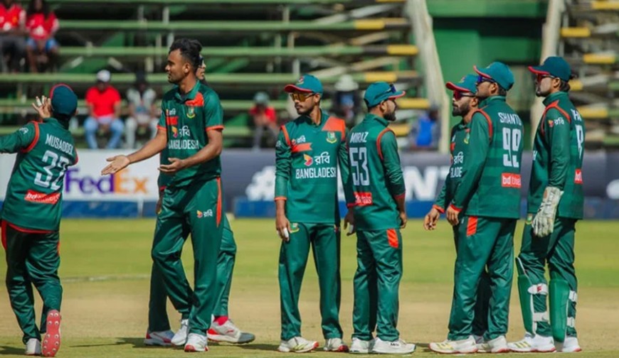 ৭ উইকেটে জিতে হোয়াইটওয়াশ এড়াল বাংলাদেশ