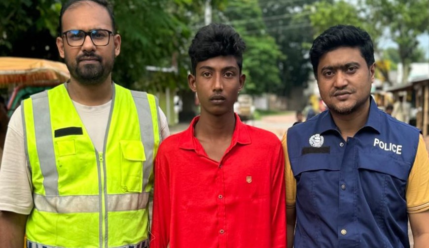বরিশালের থানা ভাঙচুর মামলার আসামি যশোরে আটক