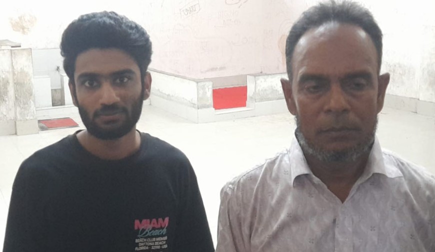 বাঘারপাড়ায় যুবক সাহাবীর হত্যা মামলা: আত্মসমর্পণকারী পিতা-পুত্র কারাগারে