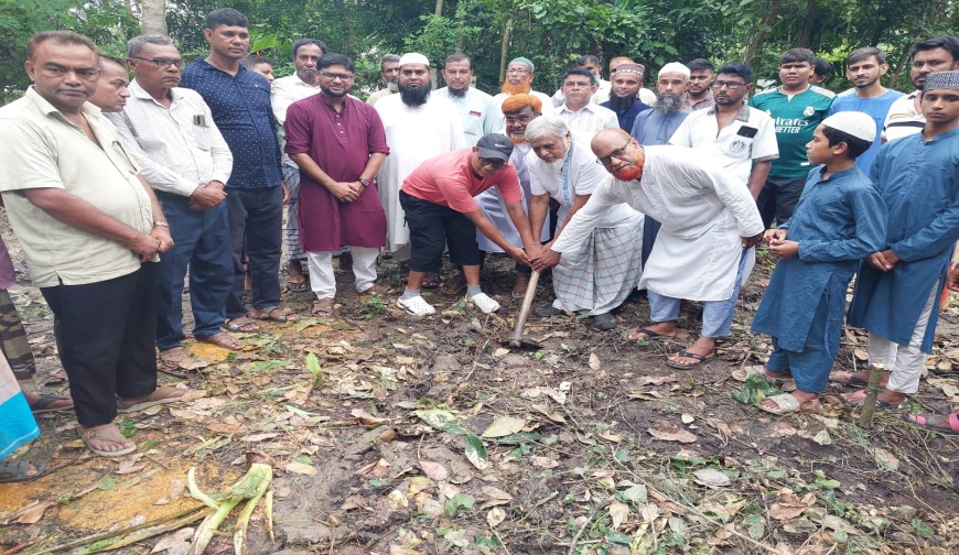 ঝিকরগাছায় মীর খলিলুর রহমান দাতব্য চিকিৎসালয়ের ভিত্তিপ্রস্তর স্থাপন