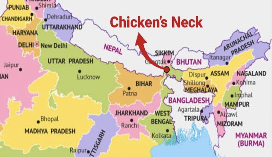 চিকেনস নেক- এ চতূর্থ রেললাইন তৈরি করবে ভারত