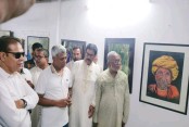 এস এম  সুলতানের ১০৩তম জন্মবার্ষিকীতে চিত্র প্রদর্শনী, শিল্পীদের পাশে থাকার আশ্বাস প্রতিমন্ত্রীর
