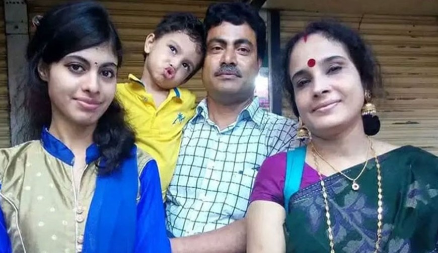 ছেলের লাশ ঘরে, মা-মেয়ের সিঁড়িতে, তৃতীয় তলার ছাদে বাবার লাশ