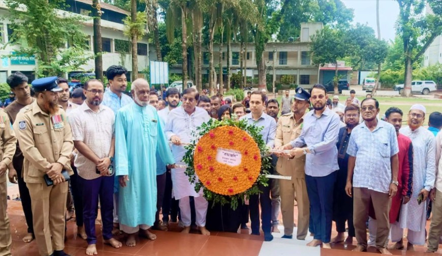 জুলাই গণ-অভ্যুত্থান দিবসে  বিভিন্ন স্থানে পালিত হচ্ছে নানা কর্মসূচি